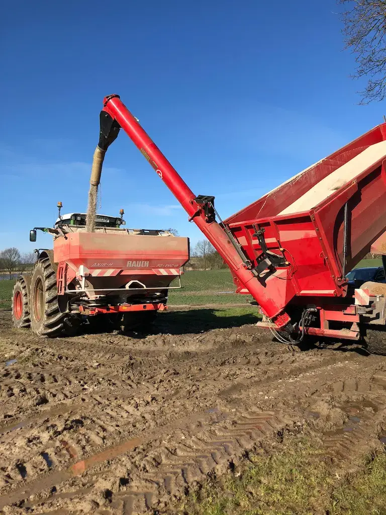 HP 330 in der Edelstahlvariante als Düngerschnecke